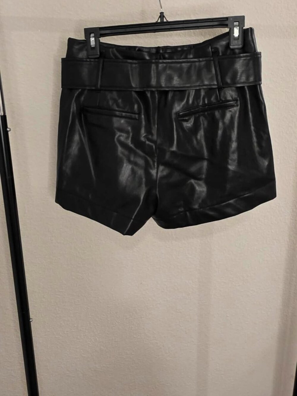 Revamped Leather Look Short - M